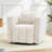 Circular cushioned backrest swivel chair-1354226364