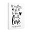 Be Done Love 1 Corinthians 16:14 - Wrapped Canvas Print-736537454