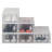 6 Pair Stackable Shoe Storage Box