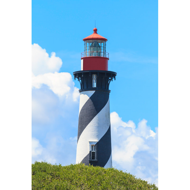 Phare de St. Augustine - photographie sur toile tendue, H 18 po x l 12 po