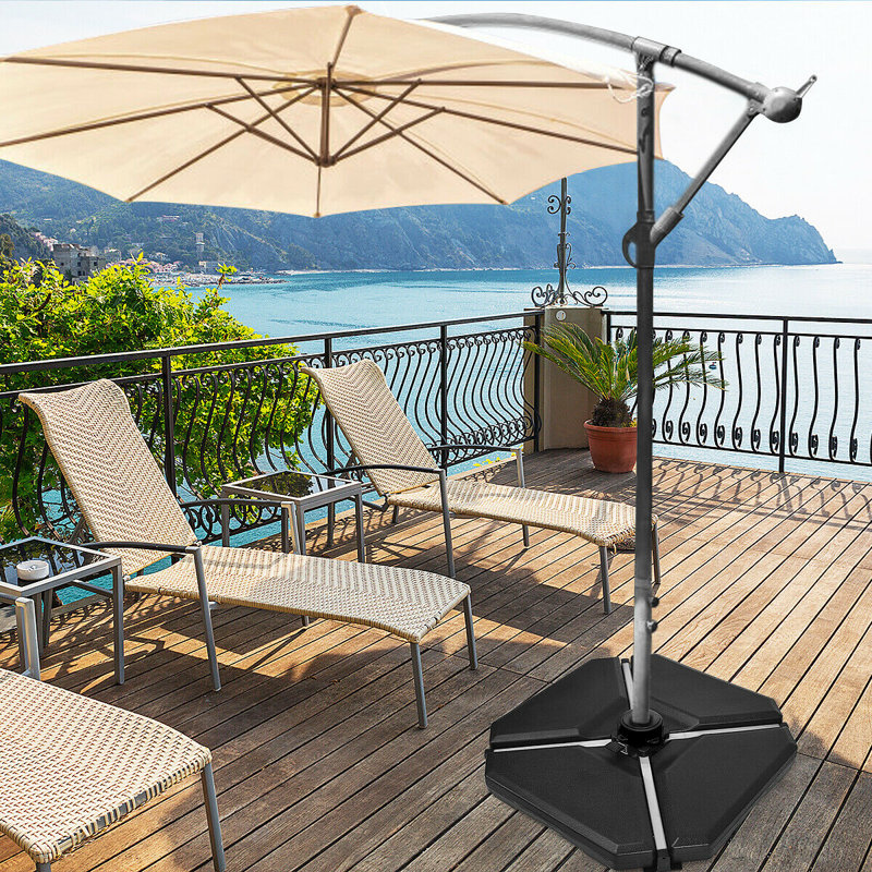 Socle de parasol autoportant en PE dangelo