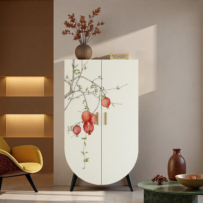 Armoire de chambre à coucher à double porte, Noir
