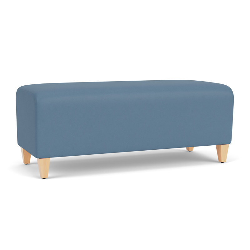 Banc de réception Ravenna, Bois naturel, Open House Quarry - bleu