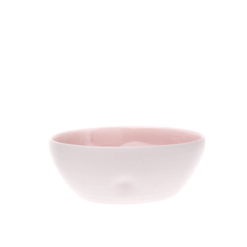 Canvas Home Pinch Salad Bowl, Pink