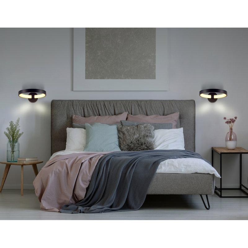 Fruitvale LED Armed Sconce, Black