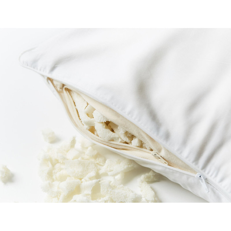 Dunlop Latex Medium Pillow, Queen, Alpine White