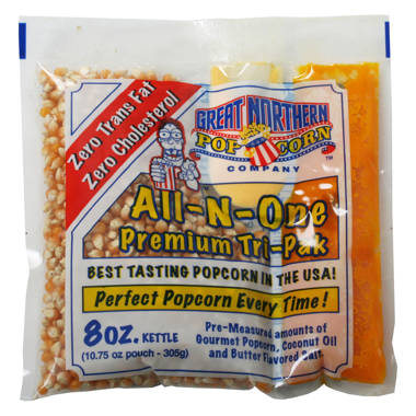 6 Ounce Premium Popcorn Portion Pack - Set of 24