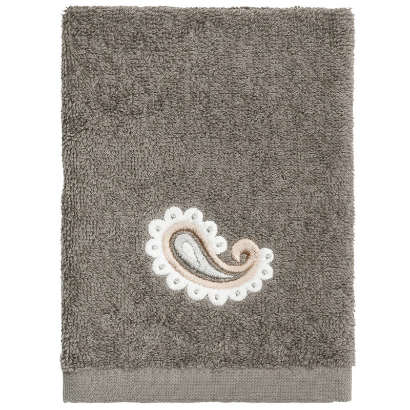  Essuie-mains 100% coton turc, Gris foncé