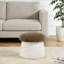 Repose-pieds 20 po en chenille avec rangement-1756451105