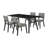 Flaner Dining Set-48441601-48441600-48441607