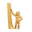 Sculpture Cole et Grey Glam Polystone