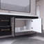 Ensemble de meuble-lavabo mural simple 59 po Bastri-1874544387