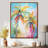 Kuerten Popart Palm Trees III - Palms & Palm Trees Framed Prints-1134695682-1078829687