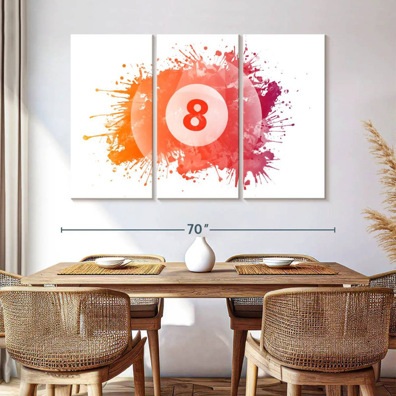 Senne à 8 boules Splash, H 42 po x l 65 po