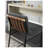 Matao White Fabric Counter Height Chair-93506487