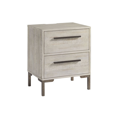 Jeanette 21.96'' W Solid Wood Nightstand