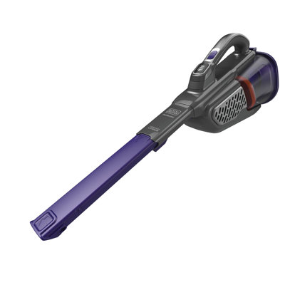 Aspirateur à main pour animaux de compagnie NOIR + DECKER FURBUSTER, sans fil, AdvancedClean +, gris