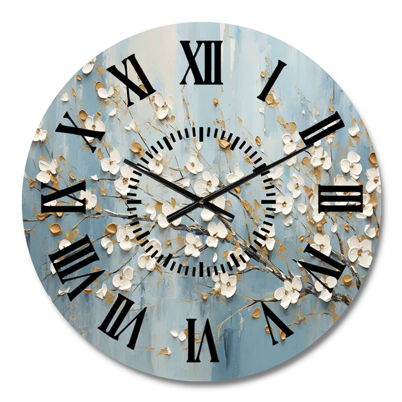 Horloge murale Peacewoodness, Médium