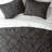 Pinch Pleat Textured Duvet Cover Set-463085929-463085931