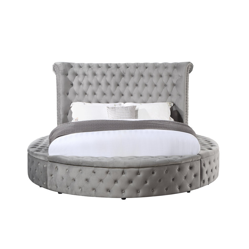 Graycin Upholstered Platform Storage Bed, King