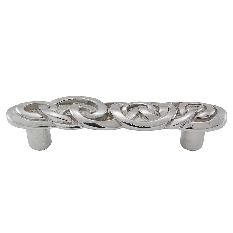 Ariosto Bar / Handle Pull, Polished Silver