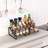 4-Pack 4-Tier Ladder Shelf Brown