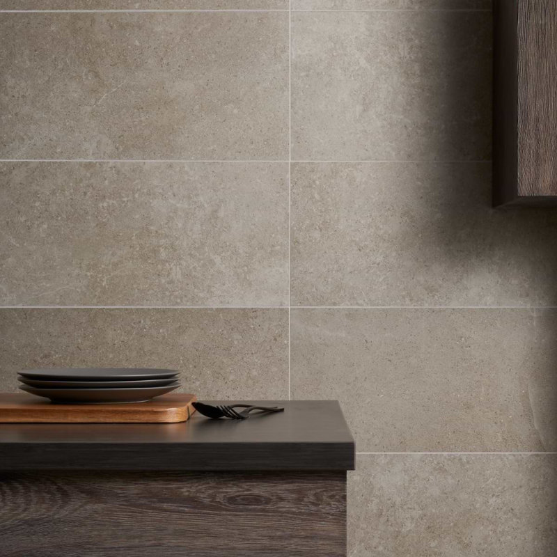 New Rock 12X24 Matte Porcelain Tile, Tortora Beige