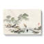 Man Crossing The Bridge by Kono Bairei - Wrapped Canvas Print-55310107