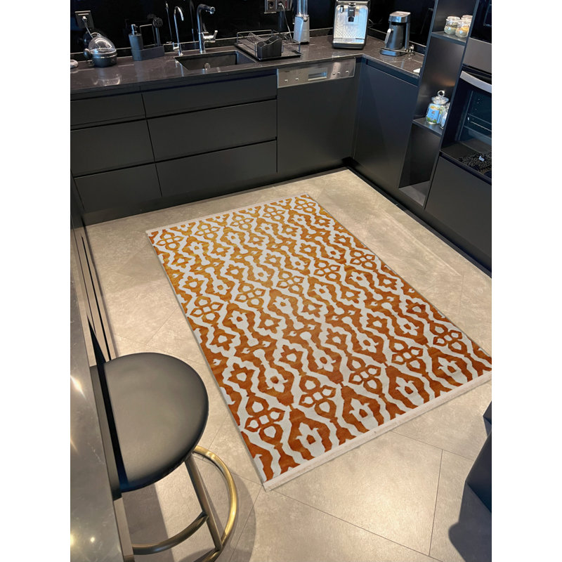 Tapis intérieur / extérieur Rotka, Rectangle 2 pi 8 po x 5 pi