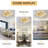 27In Ceiling Fan With Lights, Remote Control 3 Color Temperatures,6 Gear Wind Speed Fan Light