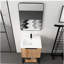 24-inch Independent Bathroom Vanity Cabinet with Resin Basin