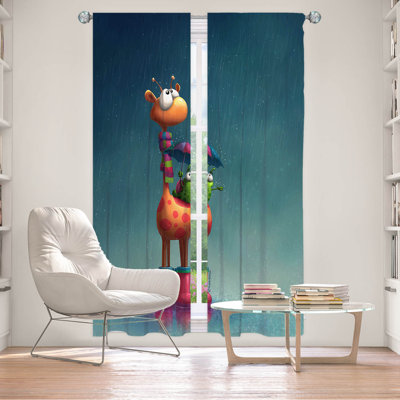 Cupas Room Darkening Curtain Pair