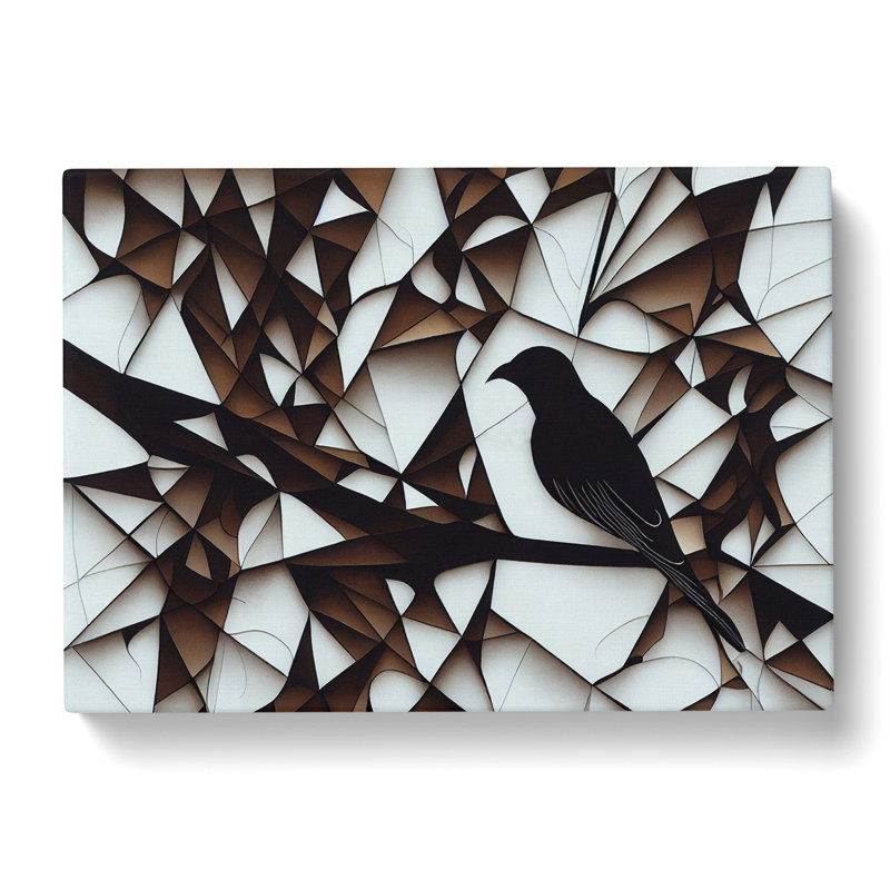 Awesome Abstract Bird - Wrapped Canvas, 35cm H x 50cm W x 3cm D
