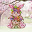 Rustic Bunny Ornaments – Easter Spring Decor – Handmade Easter Gift By J. Mills-Price