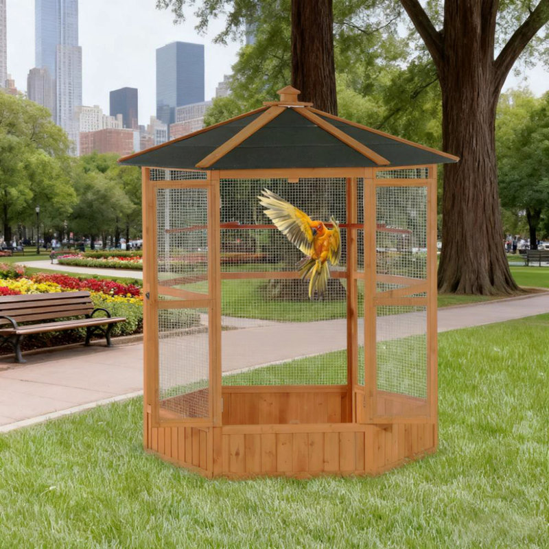 Cage à oiseaux en vol 69 po