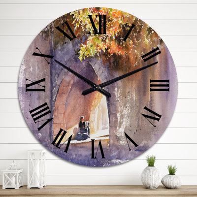 Horloge murale surdimensionnée