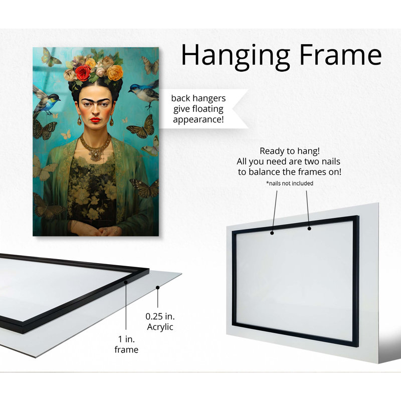 On Plastic/Acrylic Print, 36" H x 24" W x 1" D