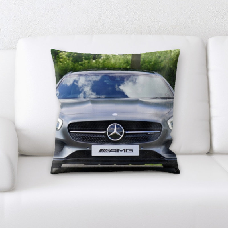 Dunbar Microsuede Reversible Throw Pillow