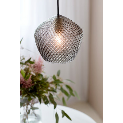 1 - Light Smoke Crystal Pendant