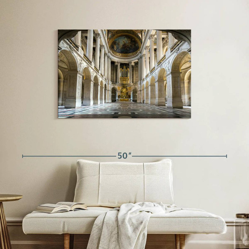 Versailles Interior, 26" H x 39" W