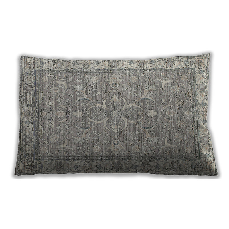 Floral Throw Pillow, Synthetic
