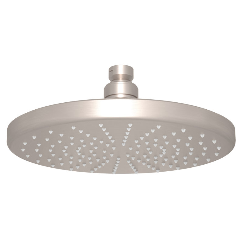 Rohl 8" Rain Showerhead, Satin Nickel