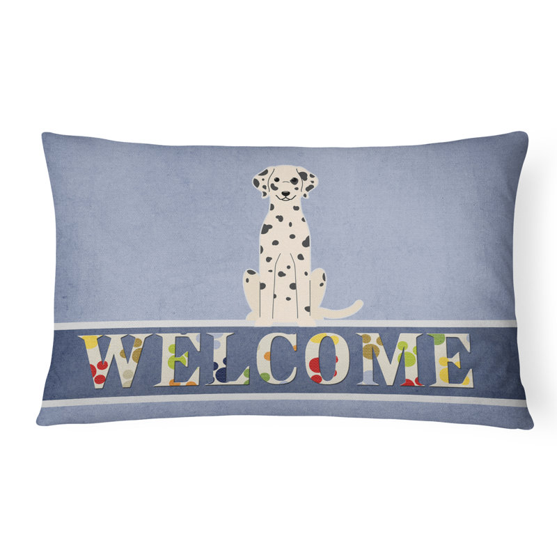  Coussin Dalmatian Welcome