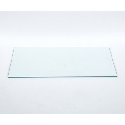 Tempered clear glass top.60x120x1CM