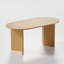 Luciana  67" Solid Oak Oval Dining Table-1987696141