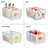 Perforated Metal Storage Bin with Handles for Kitchen and Pantry - Storage Bins for Fruits, Vegetables, and Snacks-113268076