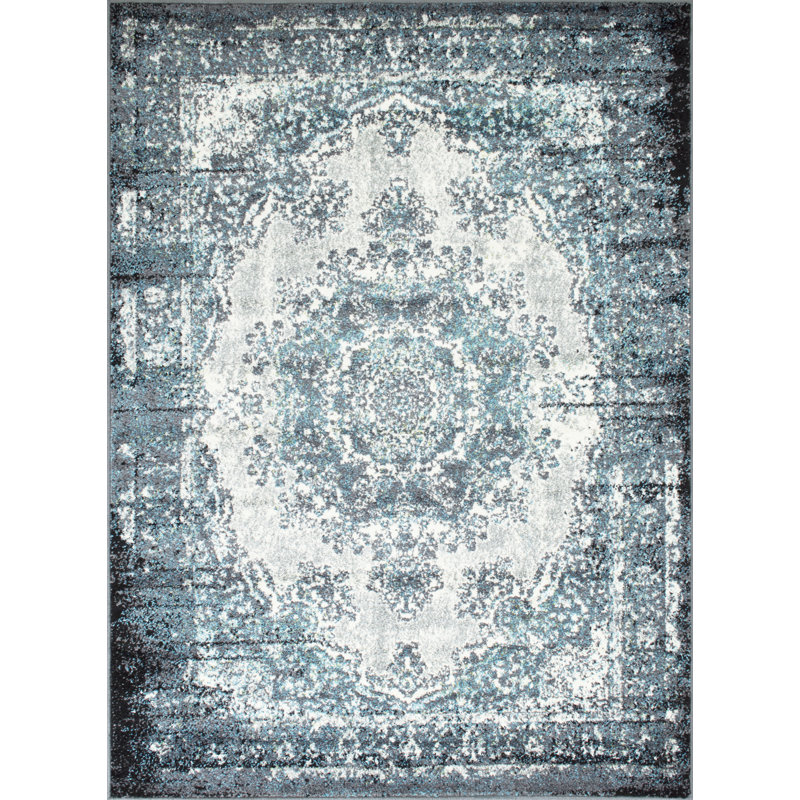 Abstract Indoor Rug, Rectangle 8' X 10'