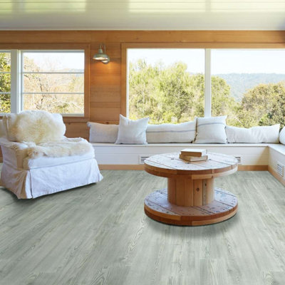 Tile Center 2 mm Thick 48 " W x 7 " L Vinyl plank