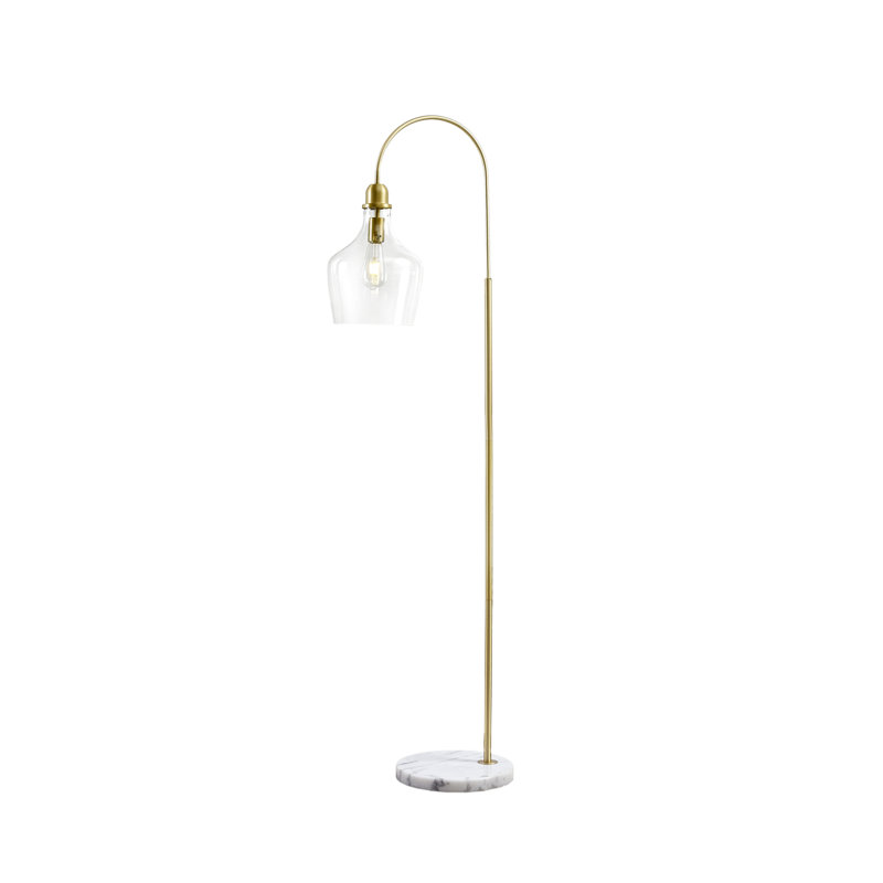 Lampe sur pied arquée Bartola
