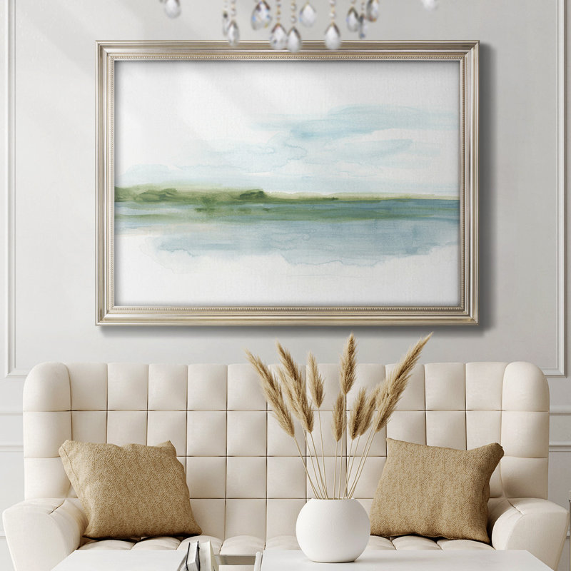 Green Ribbon Coast II - Green Ribbon Coast - reproduction d'art sur toile, L 32 po x H 23 po